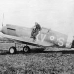 Tomahawk IIA XV-S AH942 of No. 2 Squadron RAF