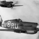 Tomahawk IIB AK185 RU-V of 414 Sqn RCAF