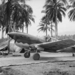Kittyhawk Mk IA of 75 Squadron RAAF at Milne Bay
