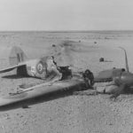 Destroyed Kittyhawk Mk III Africa