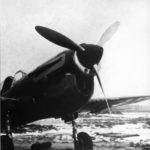 Russian P-40E with Klimov engine