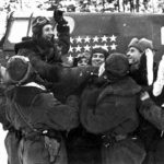 P-40K „White 23” and pilot Lt.Nikolay Kuzniecov of 436 IAP (Fighter Air Regiment)