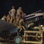 Ground crew performing maintenance on Tomahawk Egypt