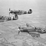 Tomahawks of No. 26 Squadron RAF over England
