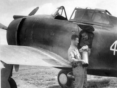 P-43A loaned from the CNAF, 76th FS 23rd Fighter Group – 15 September 1942
