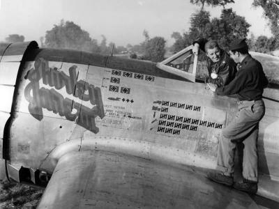 362nd Fighter Group P-47 Thunderbolt 42-26919 Shirley Jane III