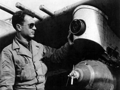 K-25 Aerial Camera on A Republic P-47 Thunderbolt Italy