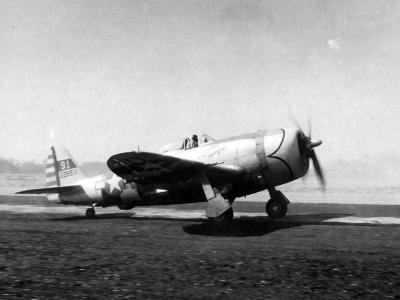 P-47D-28 Thunderbolt of the 41st FS, 35th Fighter Group
