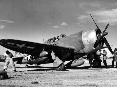 P-47D 42-75778 of the 19th FS, 318th Fighter Group