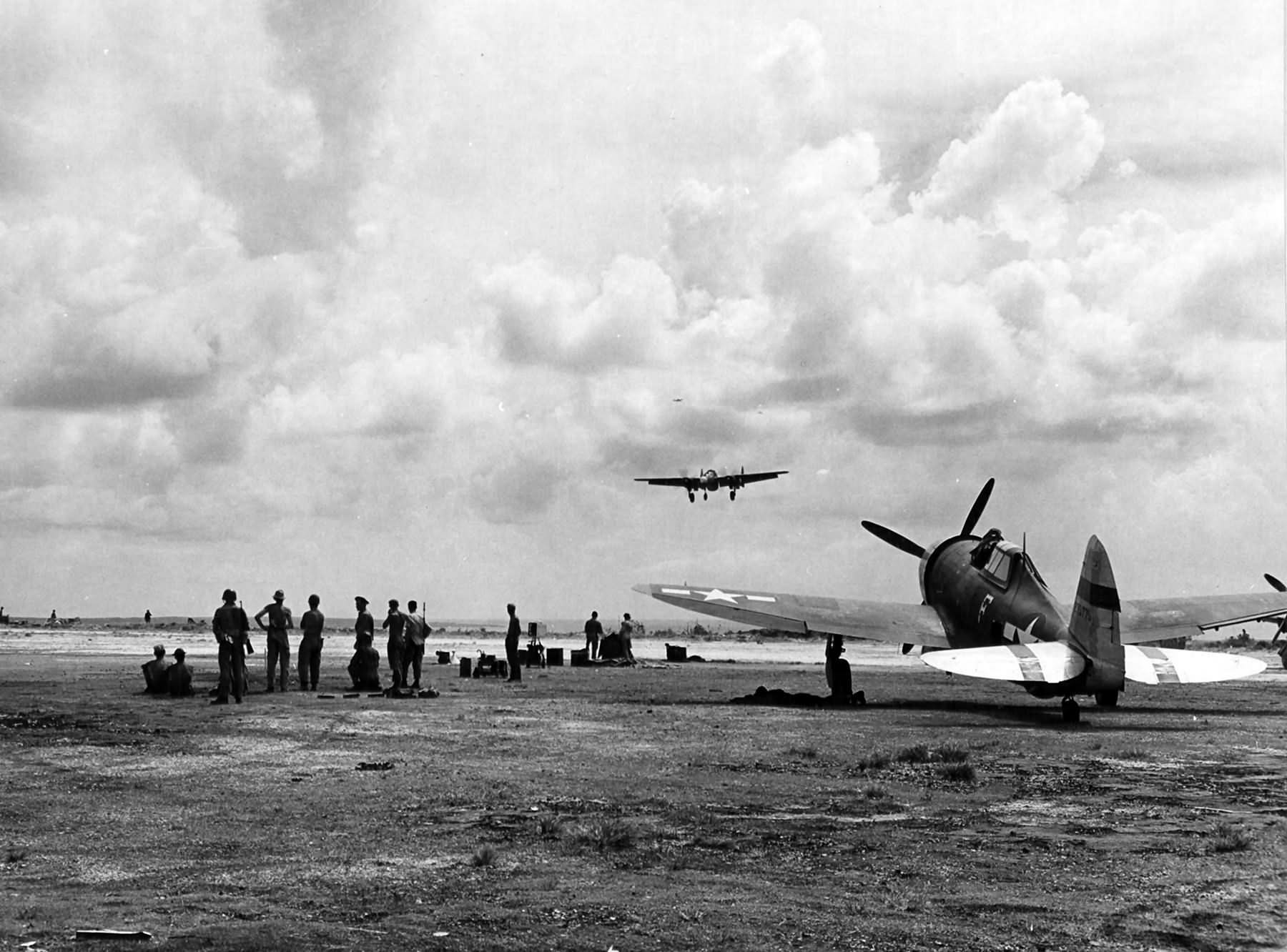 P-47D 42-75779 of the 19th FS, 318th FG Saipan