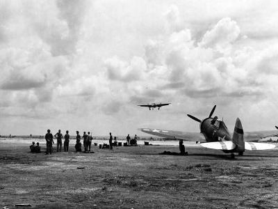 P-47D 42-75779 of the 19th FS, 318th FG Saipan