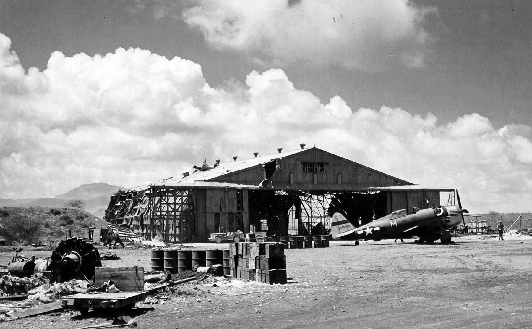 P-47D Thunderbolt of the 19th Fighter Squadron, 318th Fighter Group Saipan