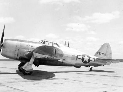 Republic P-47D-23-RA Thunderbolt serial 42-27736