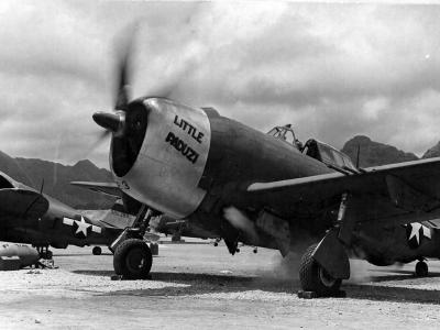 P-47D Thunderbolt Razorback of 19th FS, 318th Fighter Group