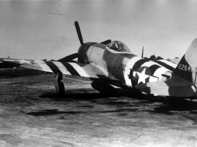 P-47 Thunderbolt 42-26419 of the 56th Fighter Group at Boxted