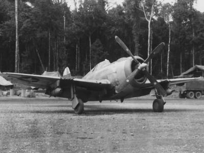 P-47 Thunderbolt 43-25730 of the 81st Fighter Group, 14th Air Force, Burma 1944