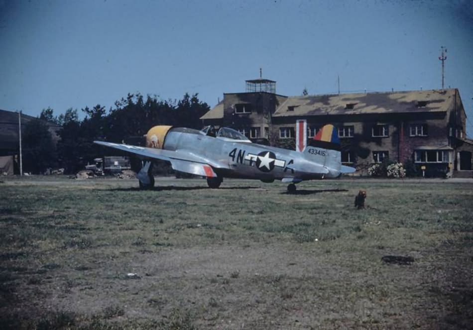 P-47 Thunderbolt in Fürth Germany 1945