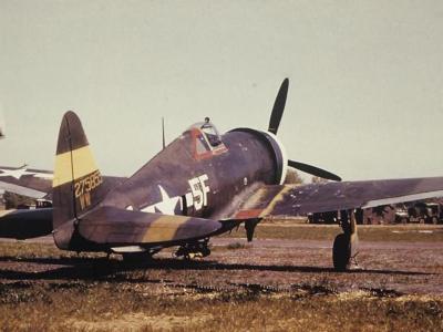 P-47 Thunderbolt 5F-A 42-75855 War Weary of the 5th Emergency Rescue Squadron