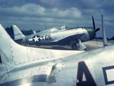 P-47 Thunderbolt of the 359th Fighter Group, 370th FS, 1944