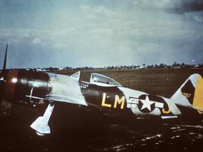 P-47M Thunderbolt code LM-J, serial 44-21117 named „Teddy” of the 56th Fighter Group