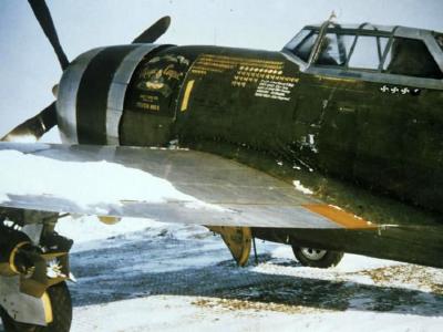 P-47 Thunderbolt „Magic Carpet” of the 366th Fighter Group