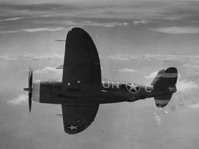 P-47 Thunderbolt UN-C of the 63rd Fighter Squadron, 56th Fighter Group May 1943