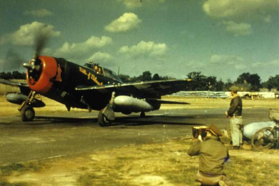 P-47D Thunderbolt of the 56th Fighter Group „Belle of Belmont”
