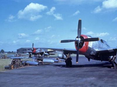 P-47 Thunderbolts of the 56th Fighter Group Boxted