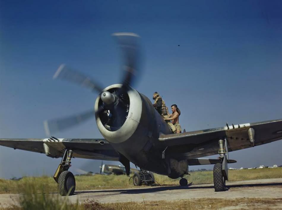 Thunderbolt Mk II of No. 30 Squadron RAF before taking off from Jumchar