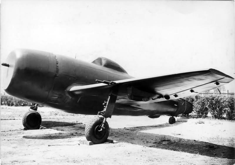 P-47D Thunderbolt covered in plastic coating
