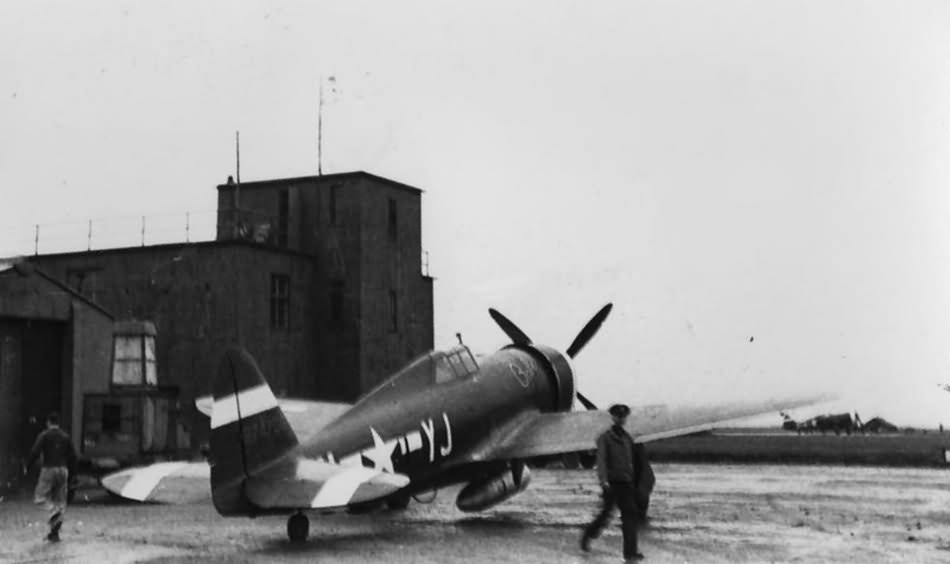P-47 Thunderbolt code YJ-N 42-74706, named „Babe” of the 351st Fighter Squadron, 353rd Fighter Group at Hethel
