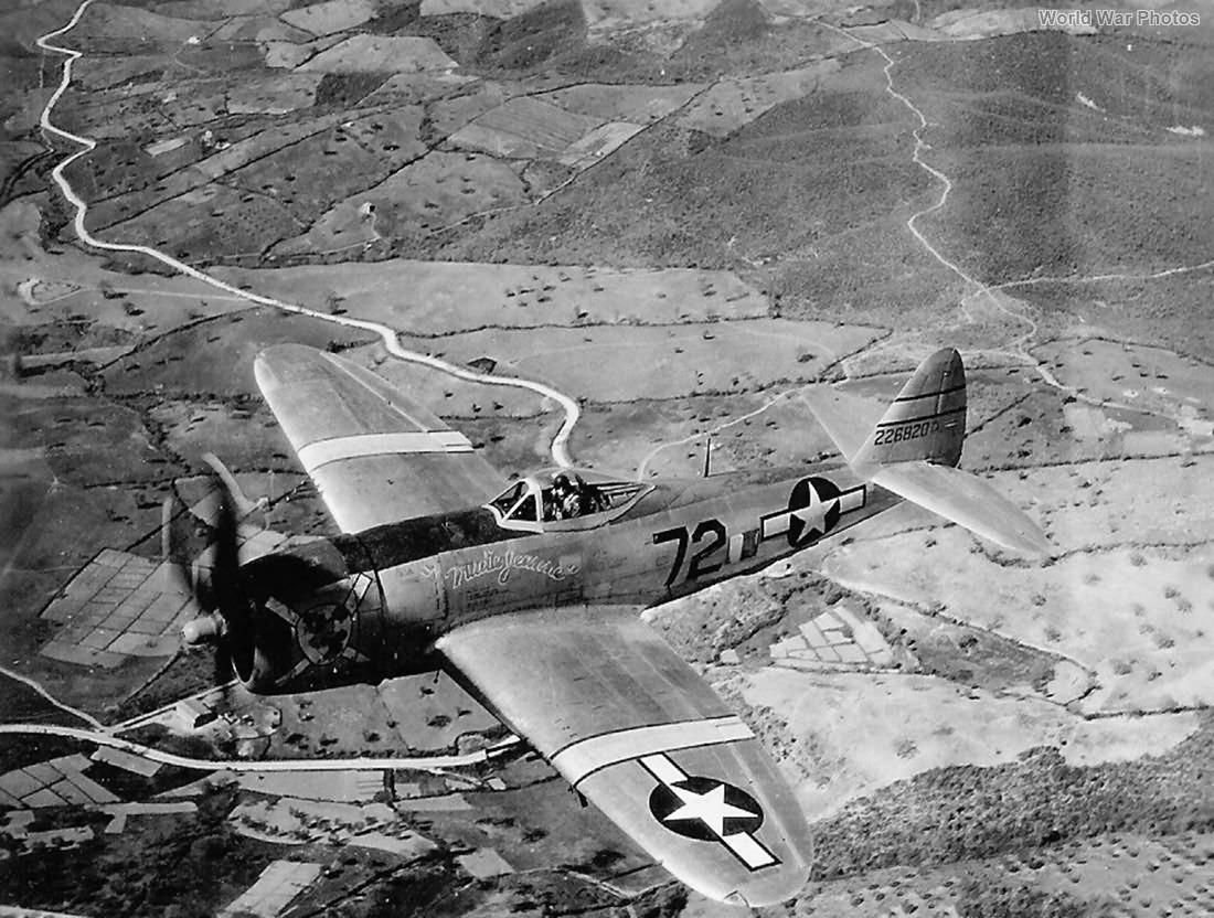 P-47D 42-26820 #72 „Trudie Jeanne” of the 57th Fighter Group