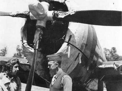 Ray Stecker Commanding Officer 365th FG by P-47