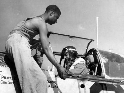 Capt William Mattison Operations Officer of the 100th FS 332nd FG Italy