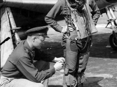 P-51 Pilot Lt Richard Gustke 350th FS 353rd Fighter Group 1945