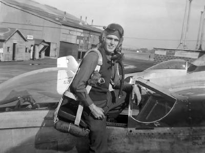 North American P-51D Mustang pilot