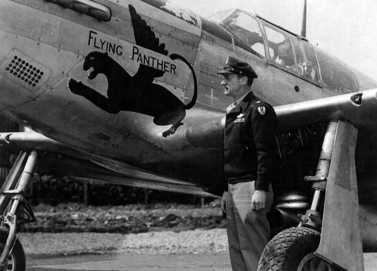 P-51B Mustang 42-106783 Flying Panther of the 363rd FS 357th Fighter Group, code B6-L