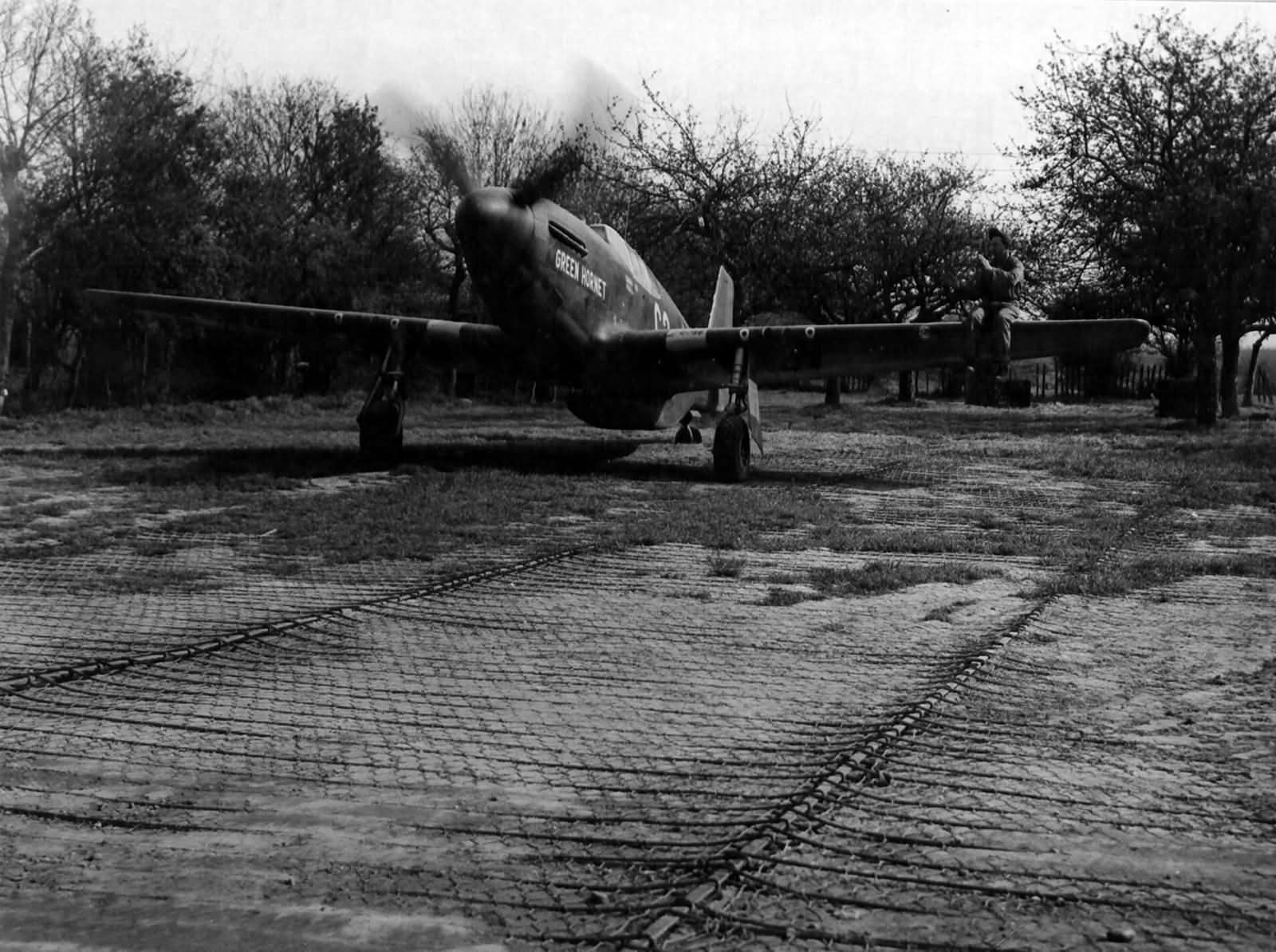 P-51B Mustang Pilot 2lt John Stricker of the 382nd FS 363rd Fighter Group