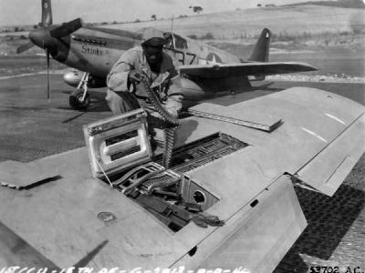 P-51C Mustang of the 100th Fighter Squadron 332nd FG
