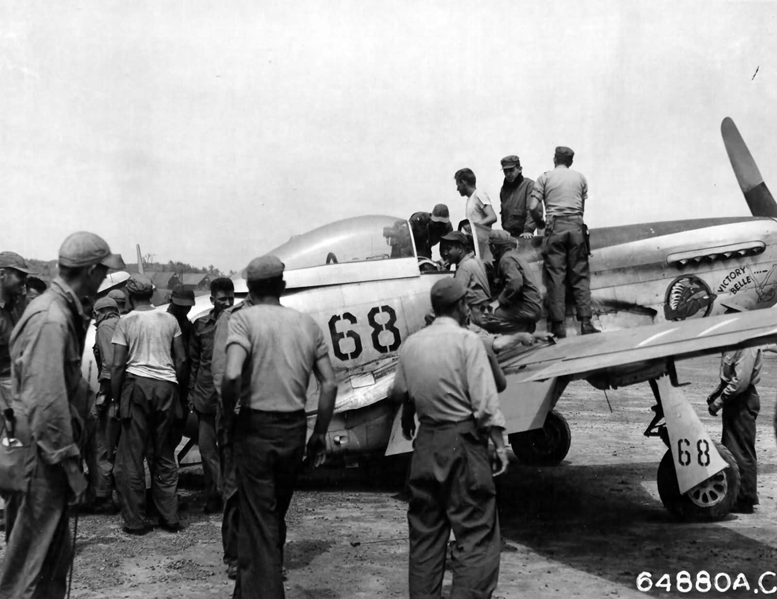 P-51D Serial 44-63325 of the 45th Fighter Squadron 15th FG