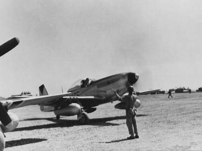 P-51D Mustang Appassionatta Van Climax Number 165 of the 47th Fighter Squadron 15th Fighter Group