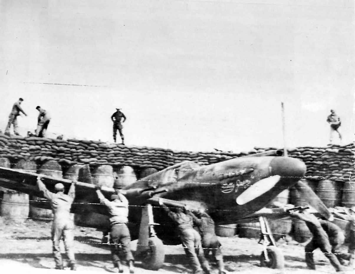 P-51 Mustang Mk Ia Named Betty Jean Anzio Italy 1944