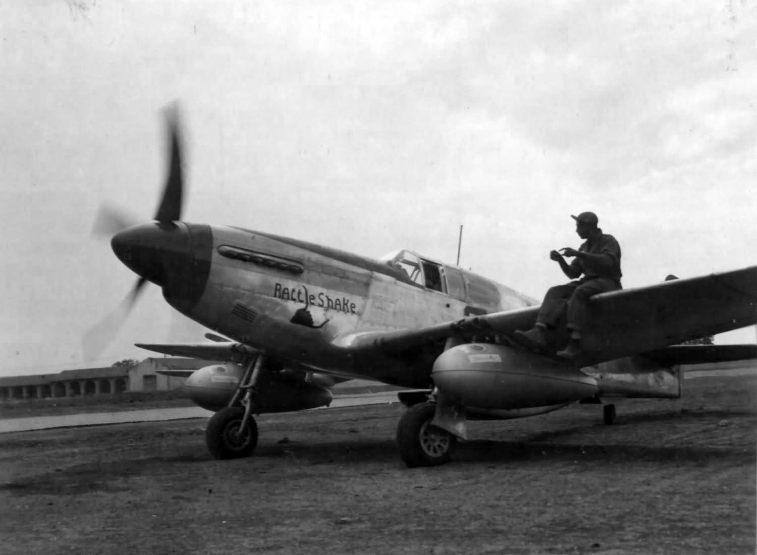 P-51 Mustang of the All Negro 332nd Fighter Group 15th Air Force Italy