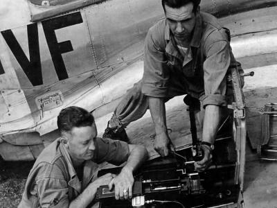 P-51 Mustang With A Malcolm Hood of the 336th Fighter Squadron 4th Fighter Group