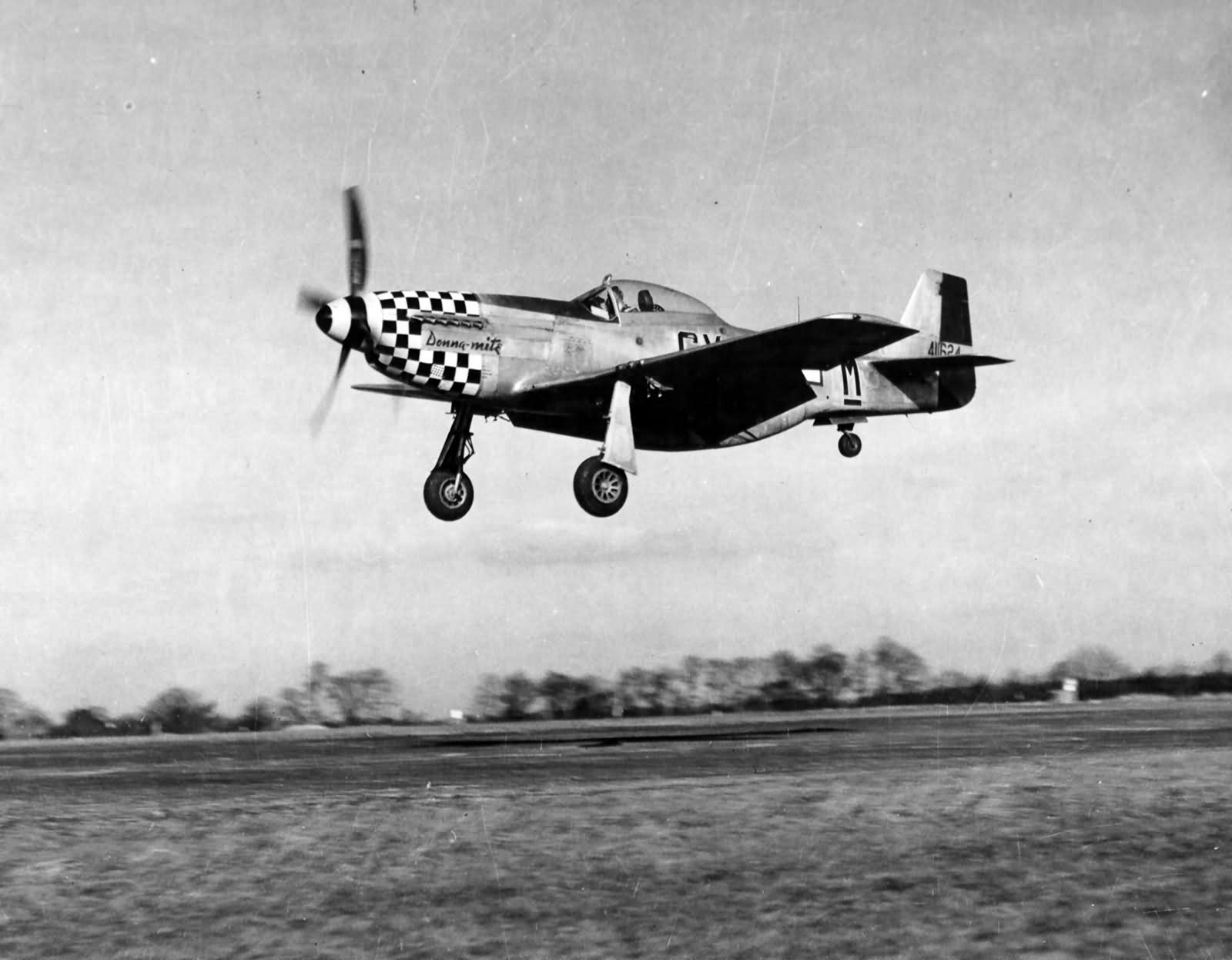 P-51K Mustang 44-11624 code SX-M of the 352nd FS 353rd FG Pilot Lt Leroy Pletz
