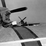 Crew Chief Of An Unidentified P-51D Mustang Assigned To The 45th FS 15th Fighter Group