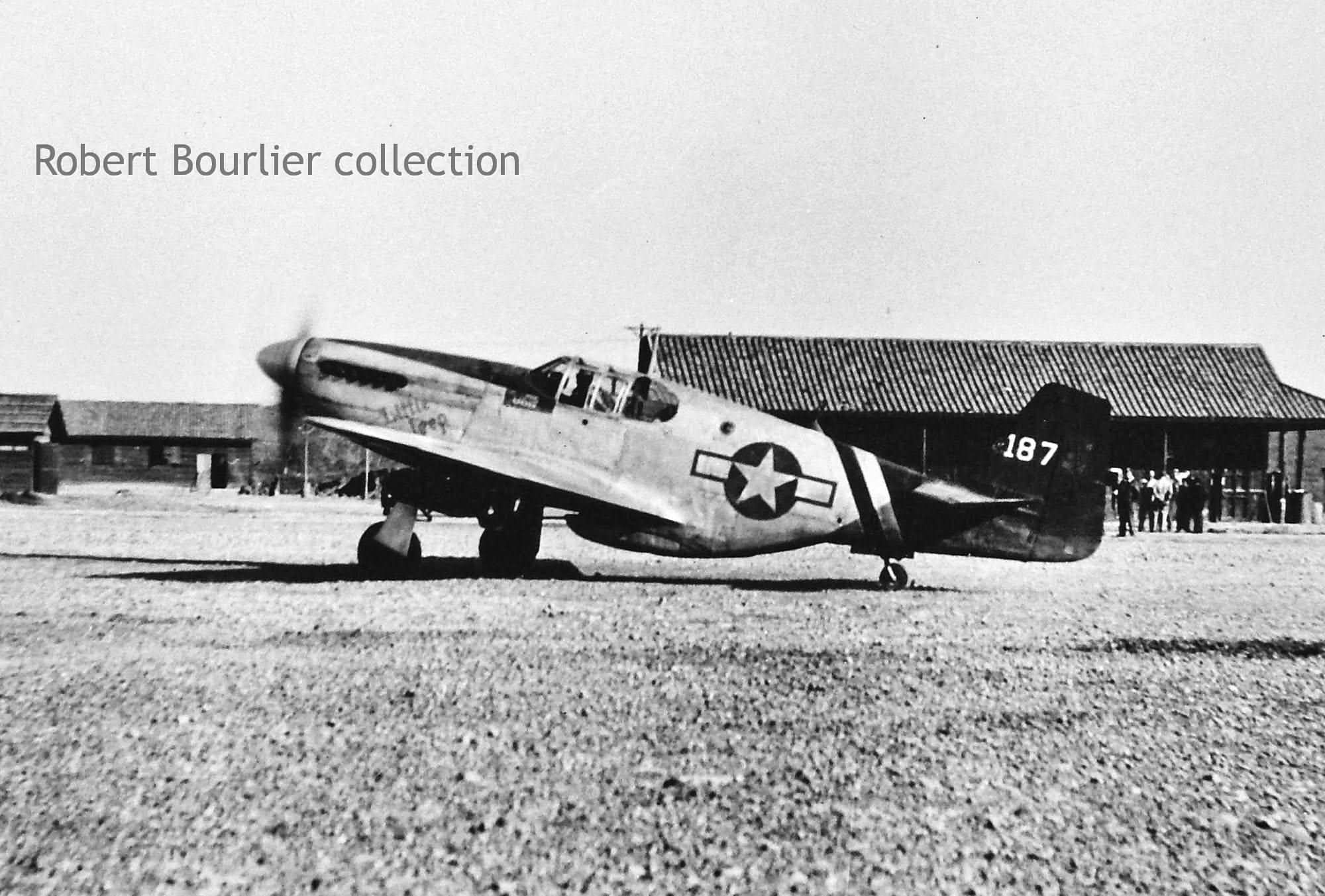 P-51C Mustang #187 „Little Jeep” of the 75th FS, 23rd Fighter Group