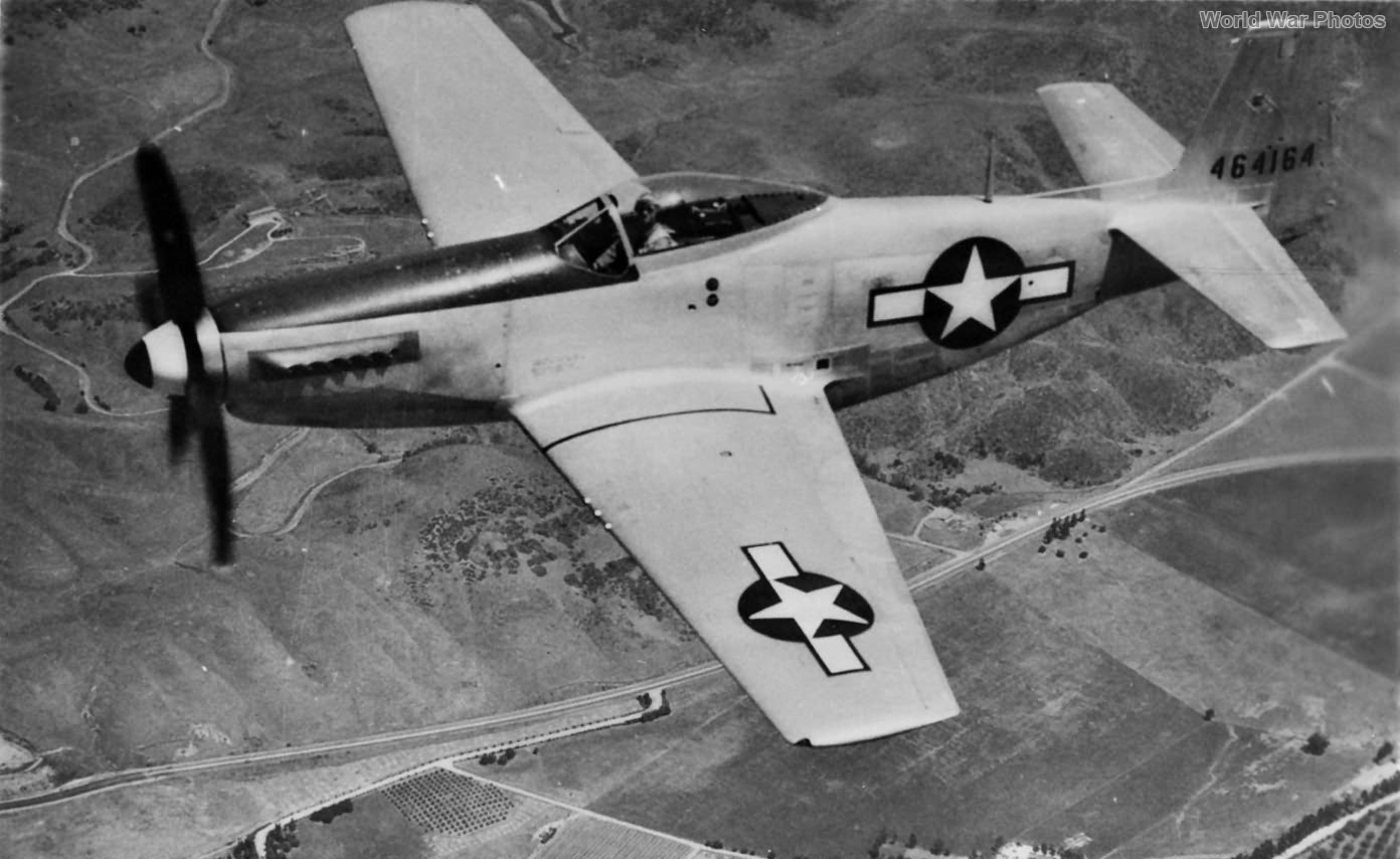 P-51H 44-64164 in flight