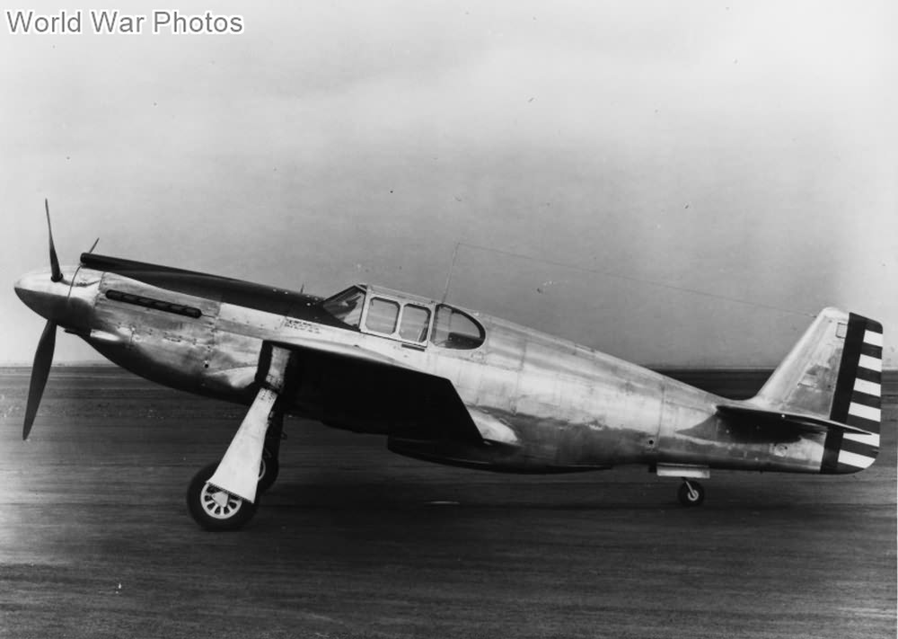 XP-51 41-039 AG354 at Wright Field