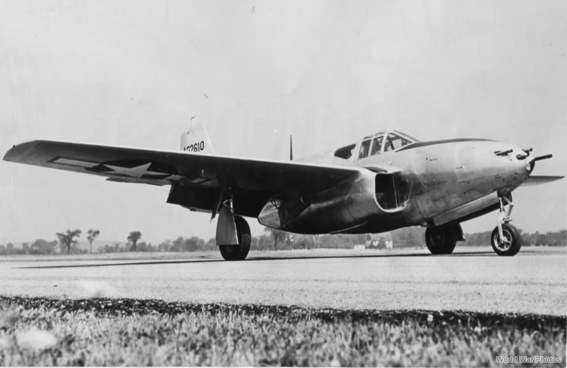 Bell P-59A Airacomet serial 44-22610 1944